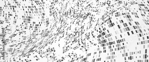 Silver disco ball background pattern. Abstract shining halftone mosaic texture. Night club party glitter pattern. Vector