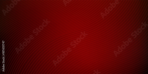 abstract shining red line on the dark background. design  vector modern. eps 10