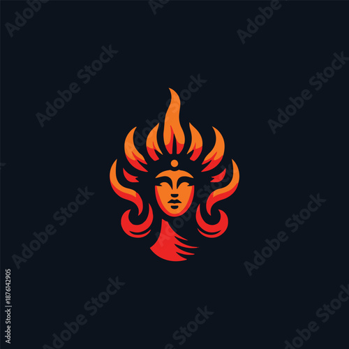 Fire Goddess Logo