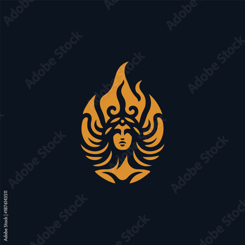 Fire Goddess Logo