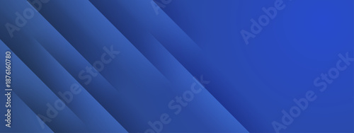 Abstract diagonal blue bands on dark blue background. Suitable for web design, digital marketing, and artistic backgrounds needing a modern touch.