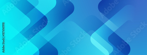 Abstract blue shapes on light blue background. Suitable for modern design projects, web backgrounds, and techrelated graphics. Bold and contemporary.
