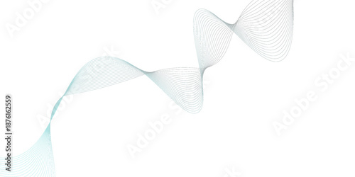 purple cyan blue tech wavy lines gradient background vector illustration