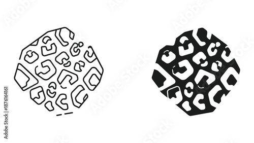 Vector Illustration of Abstract Circular Patterns