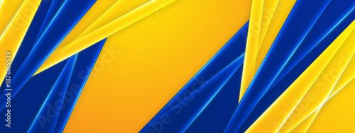 Blue and yellow abstract design perfect for backgrounds, textiles, digital art, and wallpaper. Versatile and eyecatching pattern for creative projects.