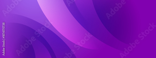 Purple gradient background with curved shapes overlayed. Suitable for modern designs, web banners, social media graphics, and abstract art projects.