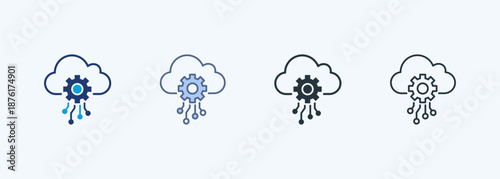 Computing  Multiple Style Icon Collection