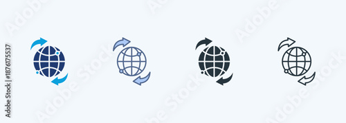 Network Connection  Multiple Style Icon Collection