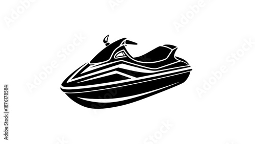 Sleek personal watercraft ready for adventure on the waves
