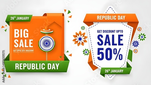 Republic day big sale 50 off discount offer
