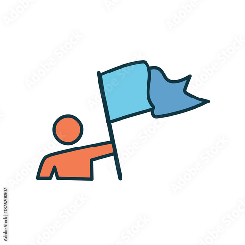 Leader icon, leader vector illustration, leader clip art, leadership clip art, clip art leader 