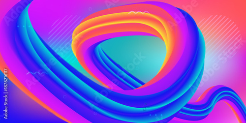 Colorful abstract fluid liquid swirl background with vibrant flowing shapes for creative branding digital artwork modern wallpapers and eye catching visual designs