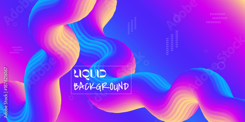 Abstract three dimensional fluid liquid swirl background with dynamic flowing shapes for creative branding digital art modern posters and futuristic visual compositions