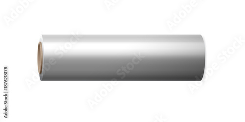 Blank white paper roll mockup suitable for magazines catalogs newspapers printing house themes and wrapping paper branding design presentations