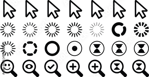 Web Interface Icons Set