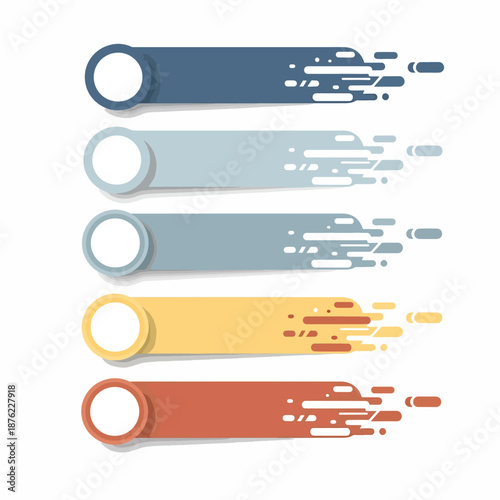 Colorful Ribbon Banners