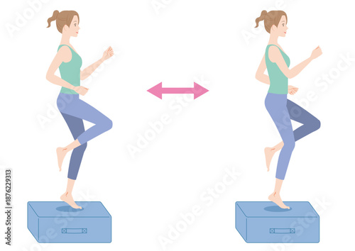 トランポリンクッション　ジョギング