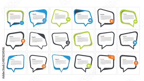 Colorful Sale and Discount Ribbon Banners Set