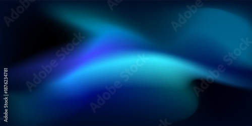 gradient background featuring shades of dark blue and black, accented with a subtle light blue glow modern volume1