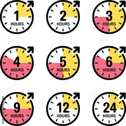 Time Interval Clocks