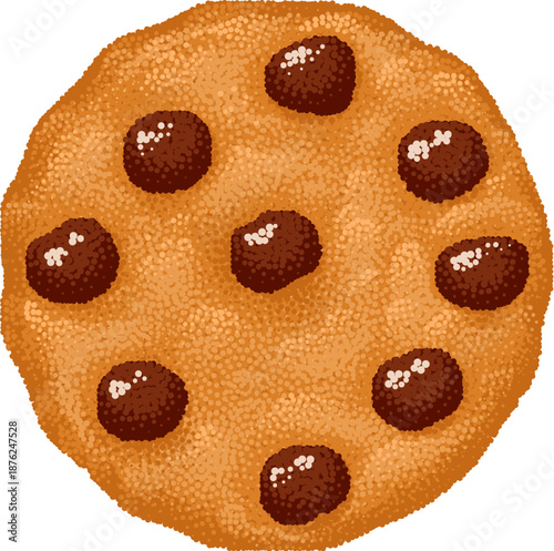 Illustration of chocolate c...