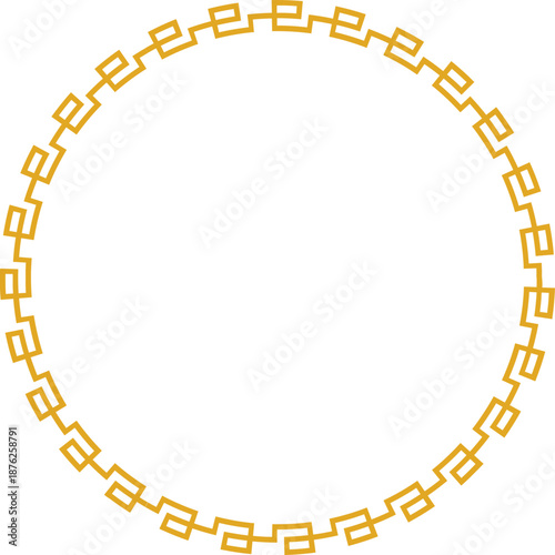 Chinese Circle Frame Pattern