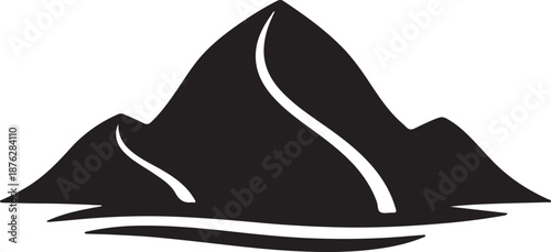 Erg Chigaga dune icon.