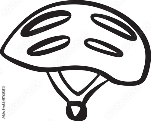 Parachute Line Icon Skydiving Safety Adventure Symbol
