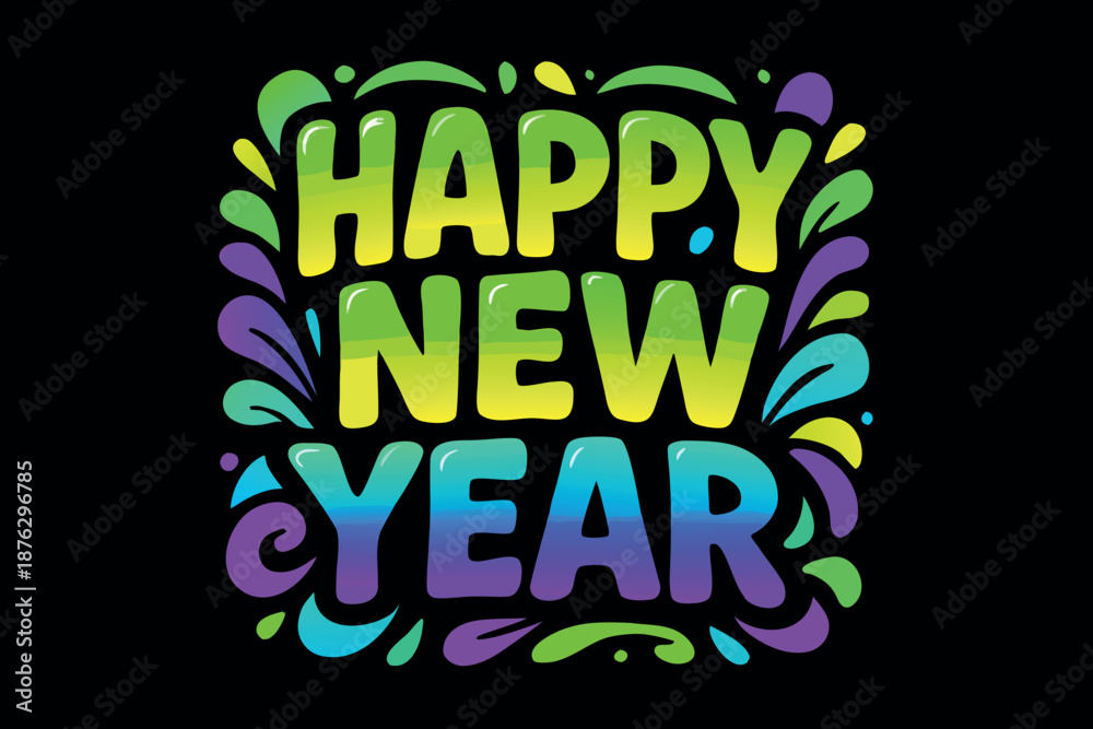 Obraz premium Another Year, Another Chance, Celebrating Hope This New Year