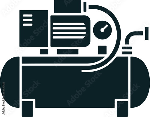 Air compressor icon
