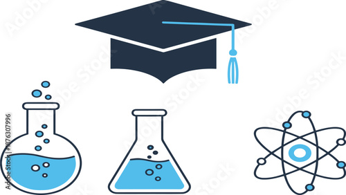 PrintIslamic mosque dome architecture with crescent symbols, minimal flat vector illustration for religious and cultural design