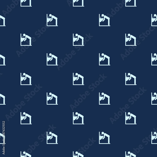 Drinking Fountain seamless pattern isolated on color background