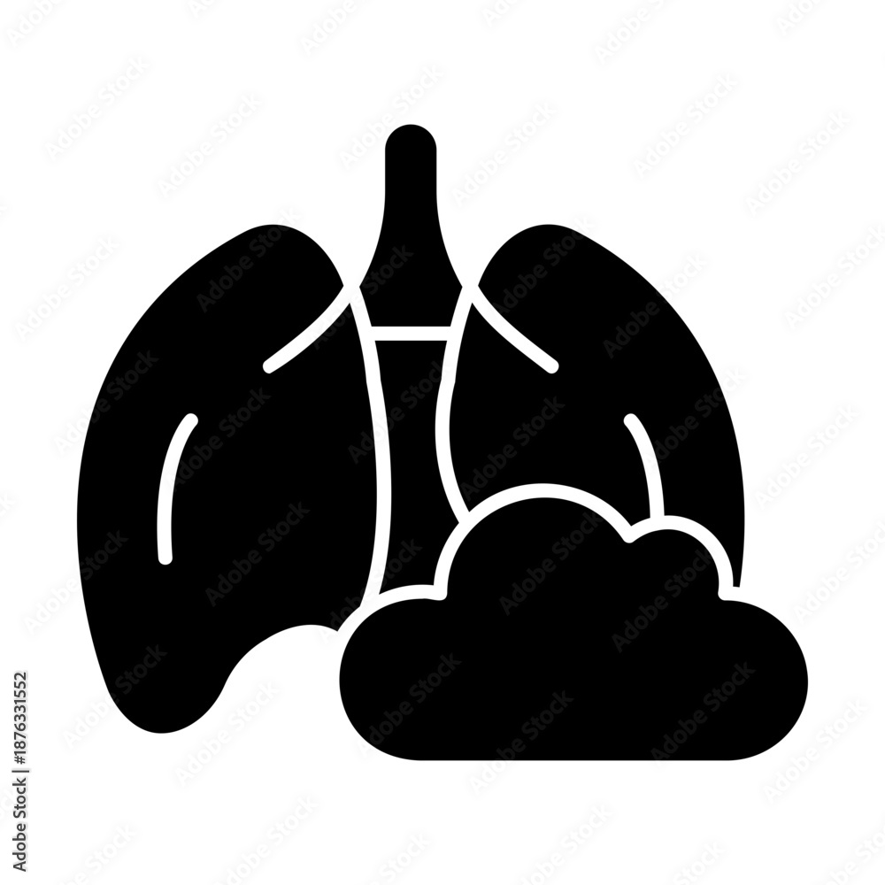 Fototapeta premium cough