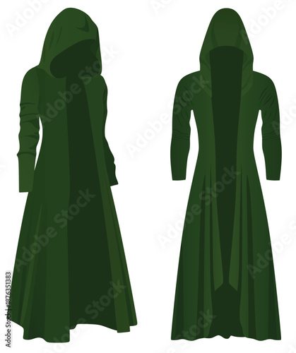 Hacker avatar silhouette. vector illustration