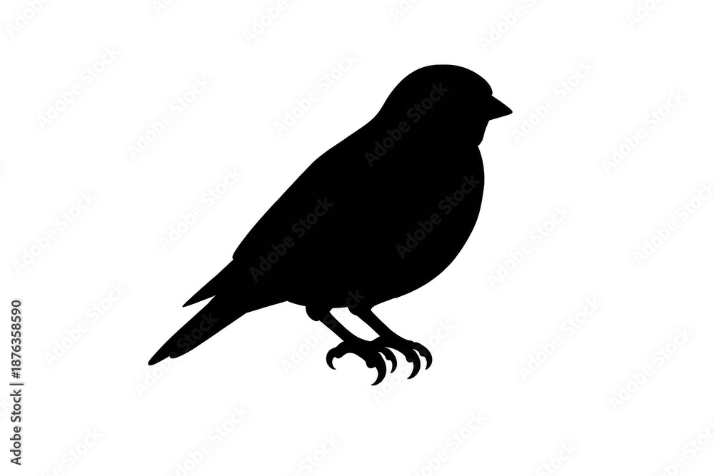 Obraz premium Solid black with transparent background image for easy compositing needs