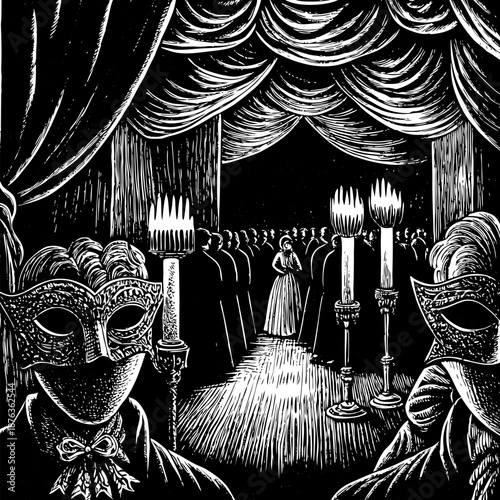 New Year's Eve Masquerade Ball Luxury