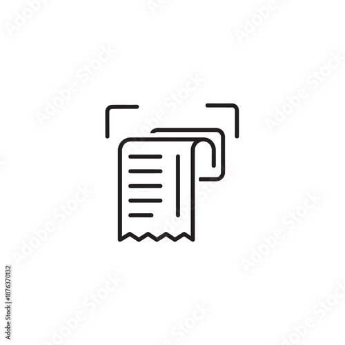 Close-up of a Torn Paper Document with Text and Folded Corner