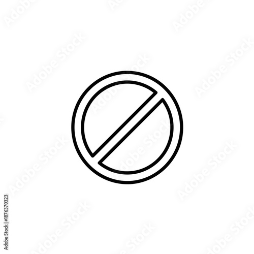 Close-up of a Zero Sign Icon on a Transparent Background for Digital Interfaces