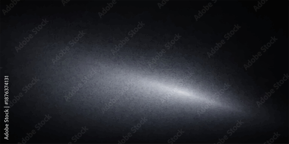 Fototapeta premium Abstract light dark blue background with spotlight features a brushed silver metal texture and shiny stainless steel pattern for an empty grey metallic wall backdrop