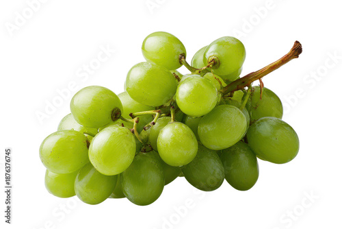 Bunch of ripe green grapes on a dark background studio shot fruit food 1