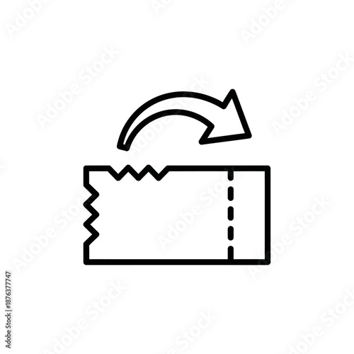 Detailed Illustration of a Barcode Scanner Reading a Label for Retail or Inventory Management