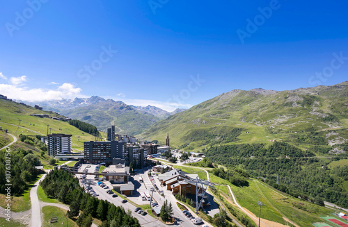 Les Menuires station de sports d'hiver de la vallée de la Tarentaise les 3 Vallées

