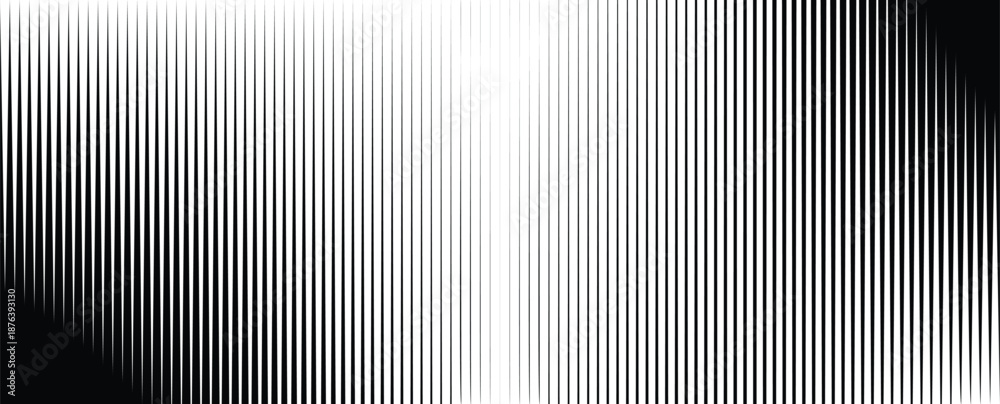 Obraz premium vertical thin line halftone gradation texture fade straight