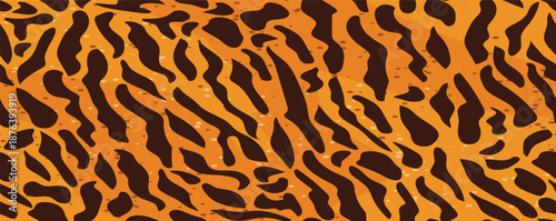 tiger print seamless pattern animal skin abstract pattern