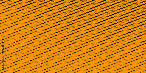 Digital yellow pixel pattern background with glowing squares - cyber grid for game interface, tech wallpaper, streaming overlay and futuristic design project with neon mosaic texture on dark surface.