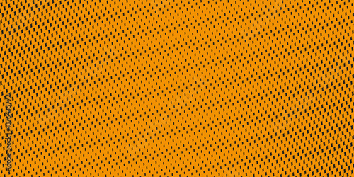 Digital yellow pixel pattern background with glowing squares - cyber grid for game interface, tech wallpaper, streaming overlay and futuristic design project with neon mosaic texture on dark surface.