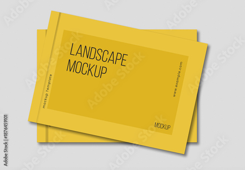 Landscape Brochure Mockup