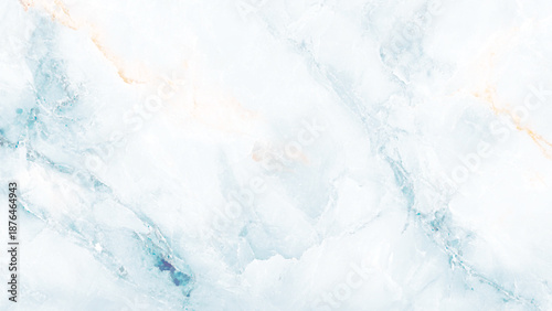 Blue marble texture background. Abstract watercolor or alcohol ink art blue white background with crackers. Pastel blue marble background.