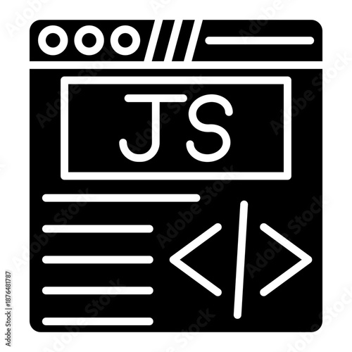 Java Script Vector Icon