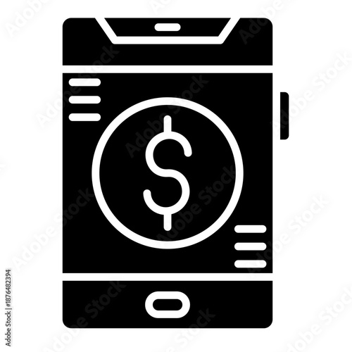 Mobile Payment Vector Icon